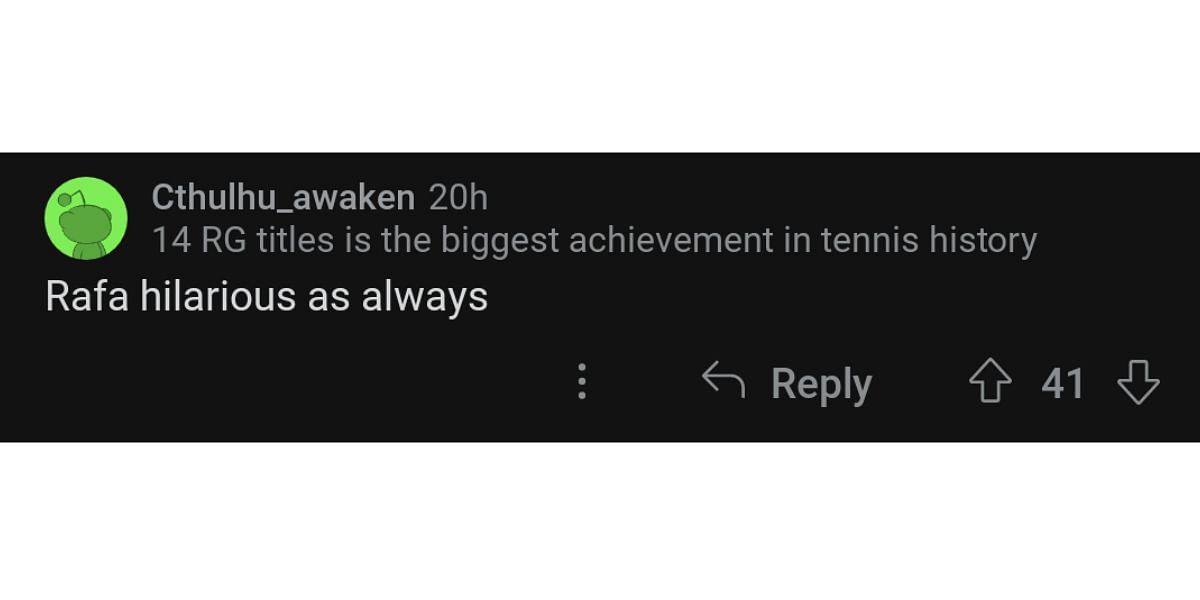 Via Tennis Subreddit